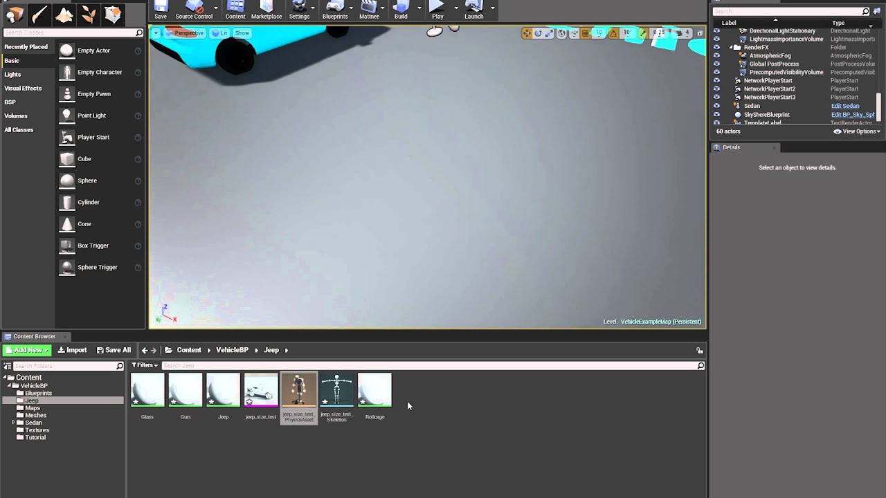 Unreal Engine Vehicle Import From 3DSMax Tutorial