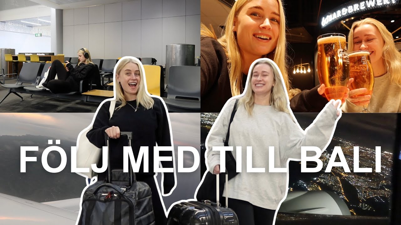 Reser 18 timmar till Bali!!