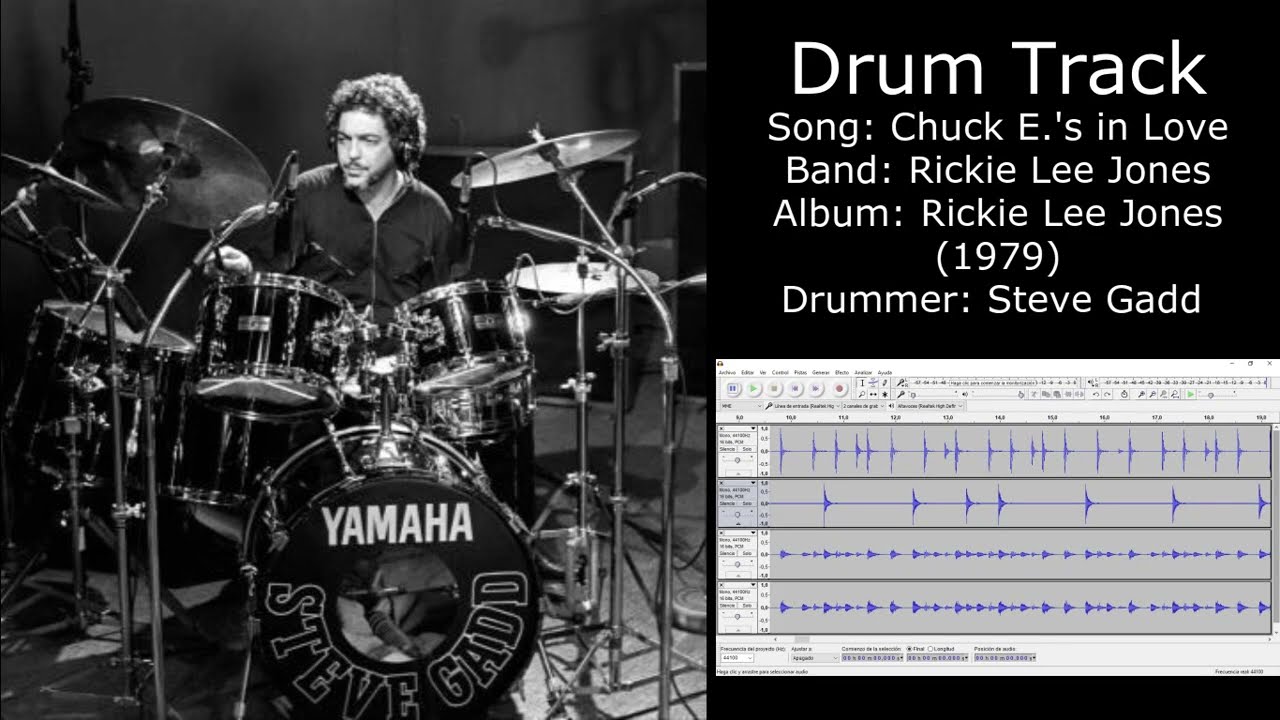 Chuck E.'s in Love (Rickie Lee Jones) • Drum Track
