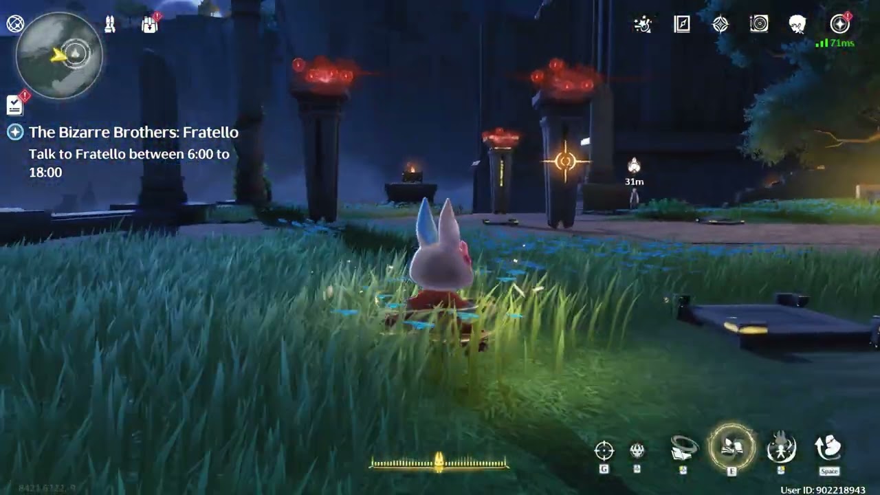 WuWa - Nimbus Sanctum - Three Fratellis Challenge 4th - Remove Violet orbs and arranging pillars