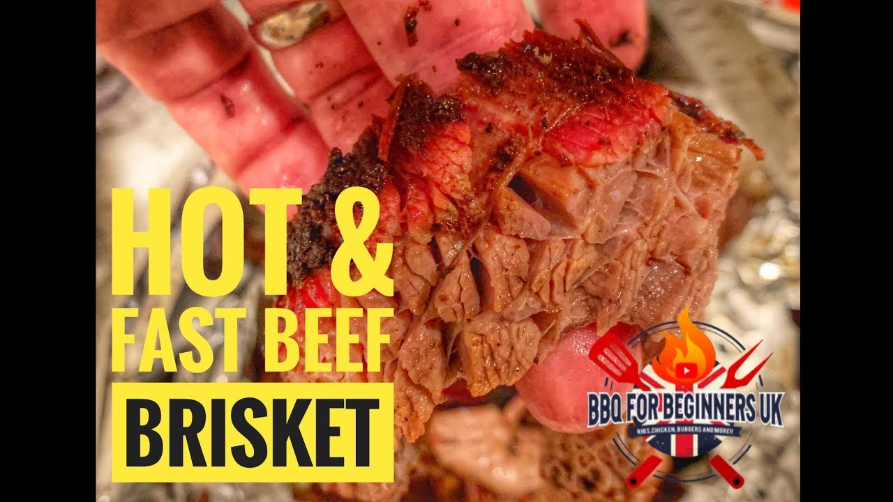 Hot & Fast Smoked Beef Brisket on Pit-boss Kamado