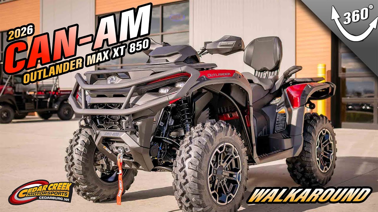 Walkaround | 2026 Can-Am&reg; Outlander MAX XT 850