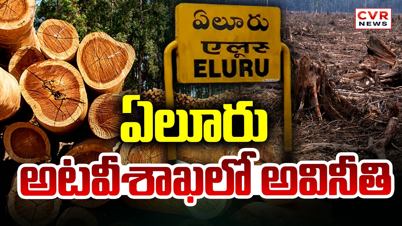 కలస దోపిడీకి తెరలేపిన అటవీశాఖ అధికారులు || Eluru Forest Depertment Officers Scam || CVR News
