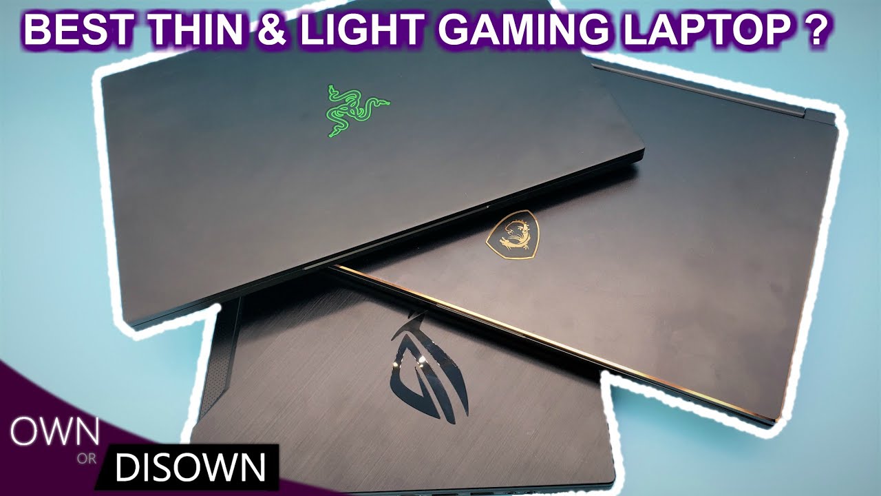 BEST THIN & LIGHT GAMING LAPTOP ? Asus GX502GW v Razer 15 v MSI GS65