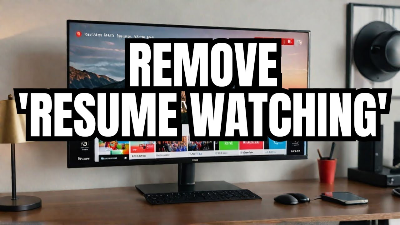How to Remove Resume Watching on Youtube tv
