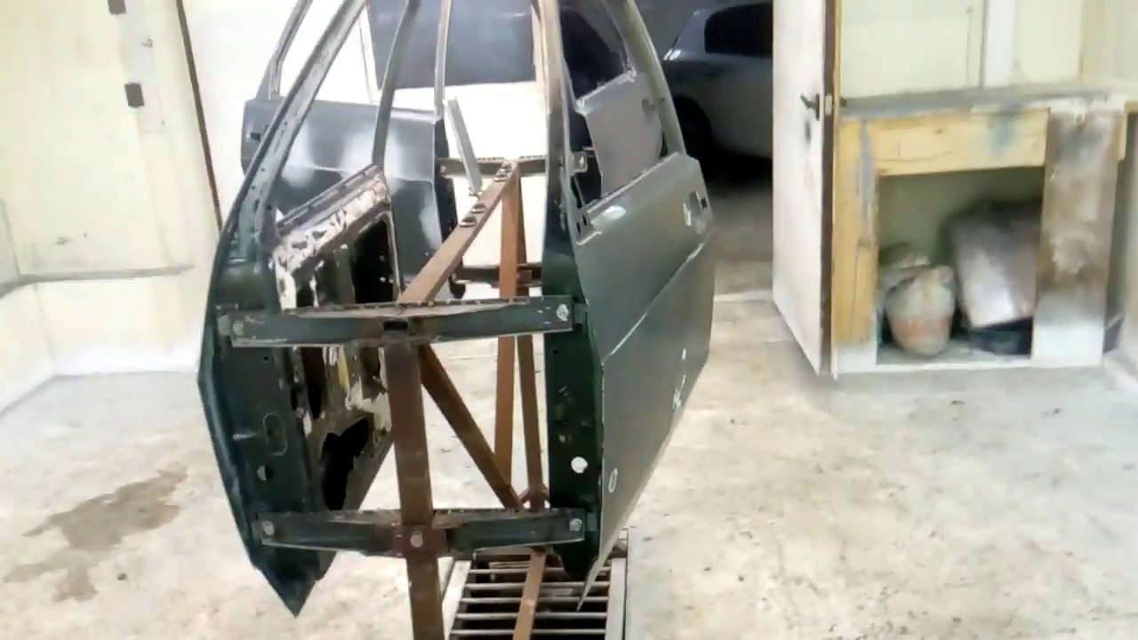 стойка для покраски 4 дверей авто часть 2дополнение