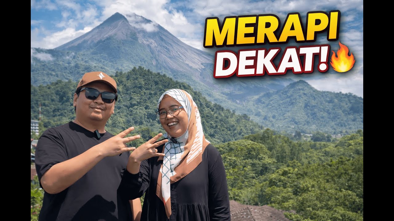 Ngopi di Cafe Rooftop Kaliurang | Merapi Tepat di Depan Mata