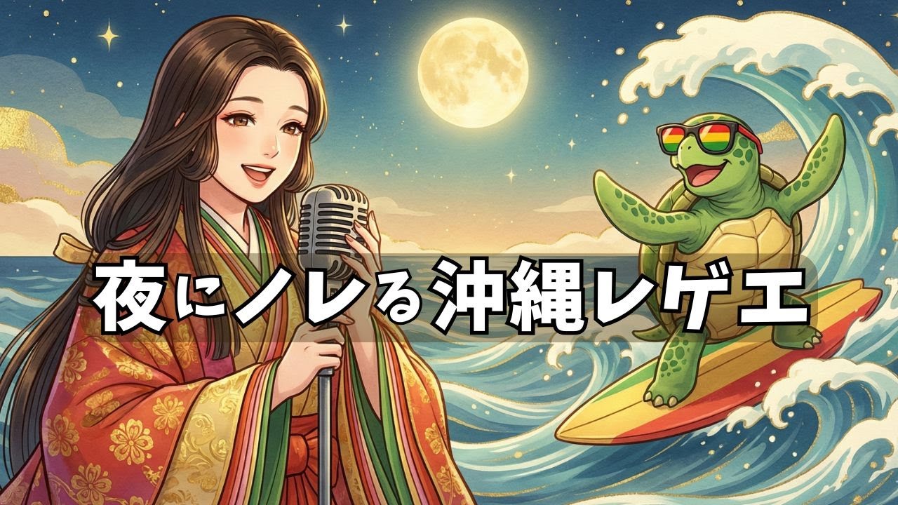 沖縄レゲエ｜乙姫ボイスで聴くアップビートBGM 20曲【作業用】