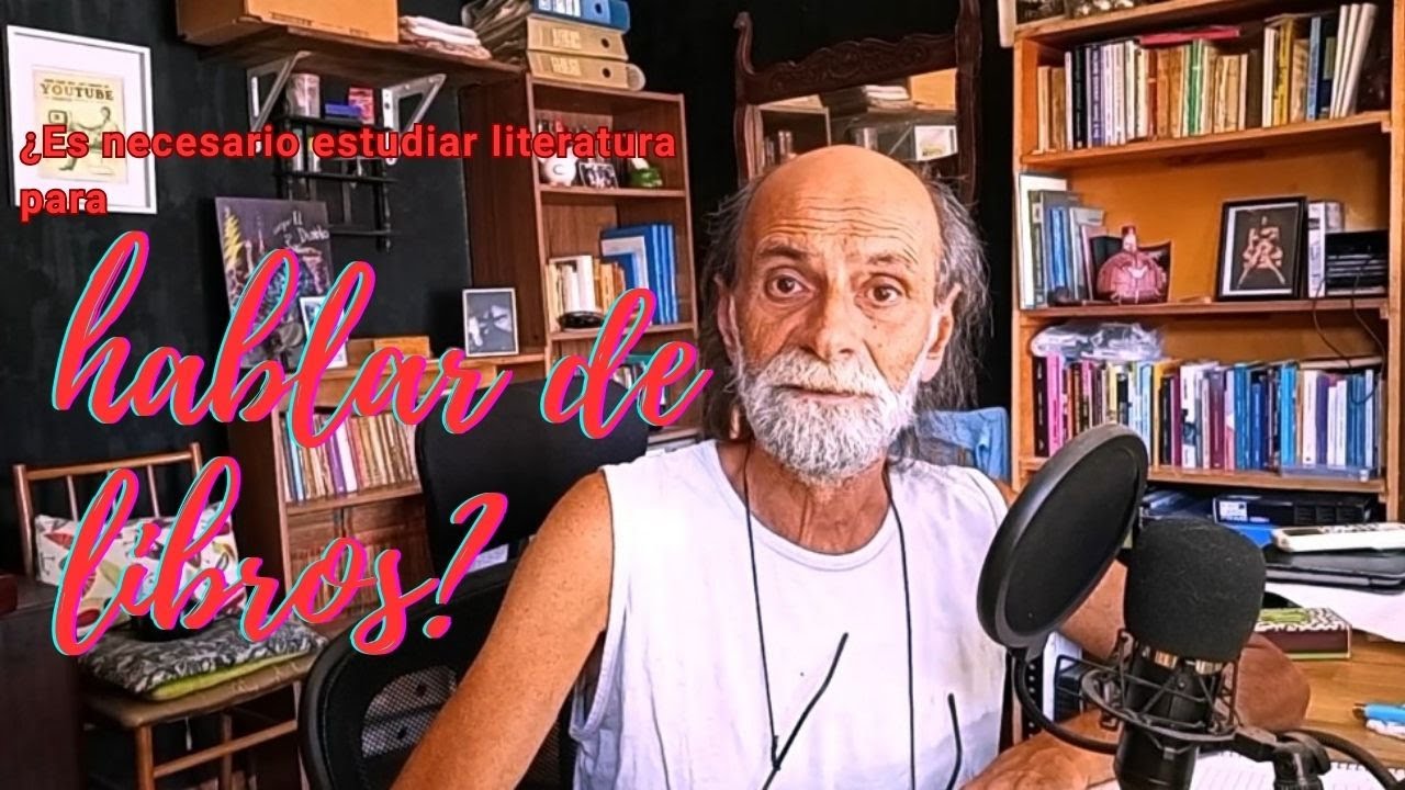 ¿Es necesario estudiar literatura para hablar de libros?