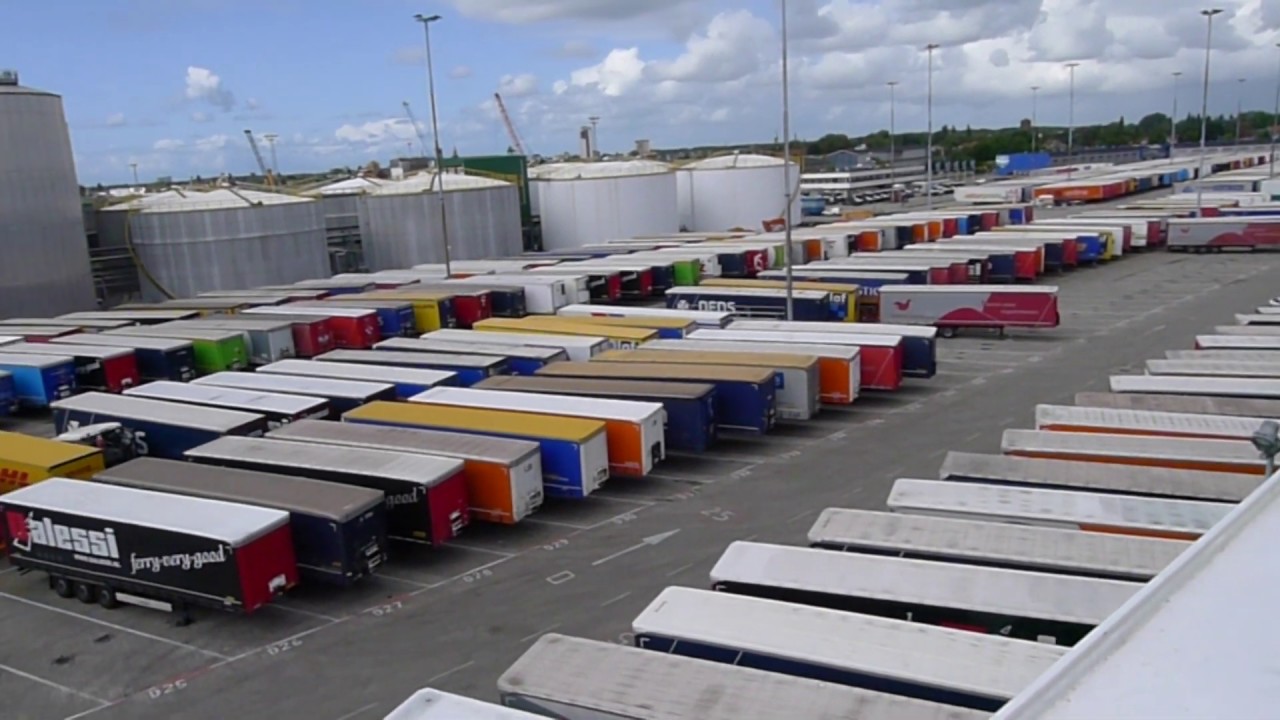 DFDS trailer ferry transport