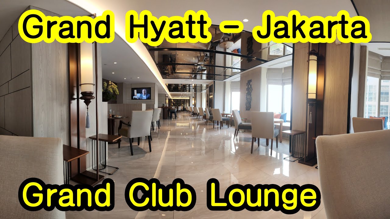 그랜드 하얏트 - 자카르타  Grand Hyatt - Jakarta 그랜드 클럽 라운지  Grand Club Rounge, Afternoon Tea 호텔 Hotel 여행travel