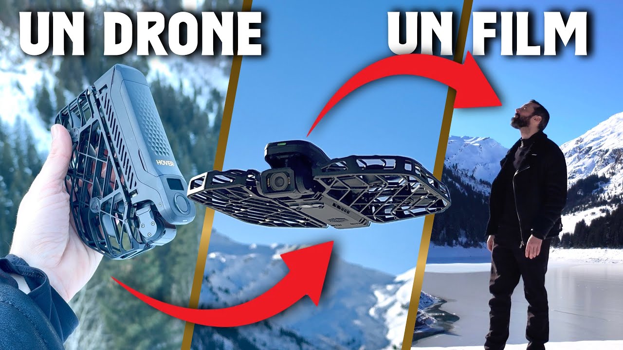 TOURNER un FILM avec un DRONE 8K qui tient dans ma poche : Making-Of - ESCAPE