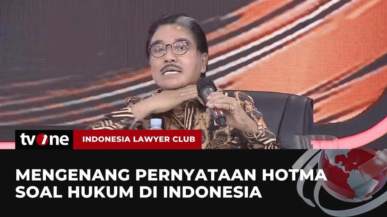 In Memoriam: Momen Hotma Sitompul Prihatin Melihat Hukum di Indonesia | ILC tvOne