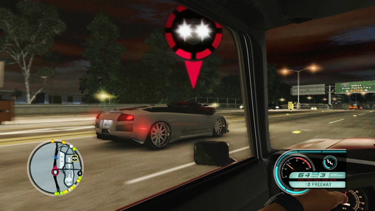 Midnight Club:Los Angeles (PS3):Boosted '69 Camaro SS Build - Freeway Racing in Traffic & More