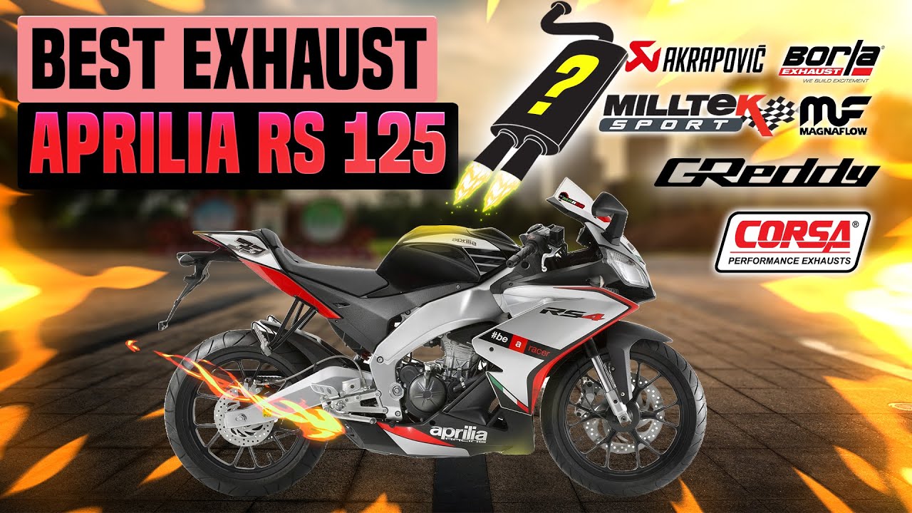 Aprilia RS 125 Exhaust Sound🔥 Arrow,Giannelli,Stock,Akrapovic,Tyga,LeoVince,Modified,Change,System+