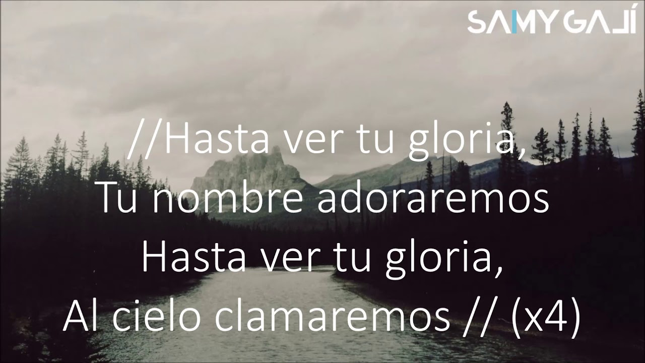 Samy Galí - (Piano + Letra) Hasta Ver Tu Gloria [Album: Sonidos al Cielo (vol.1)]