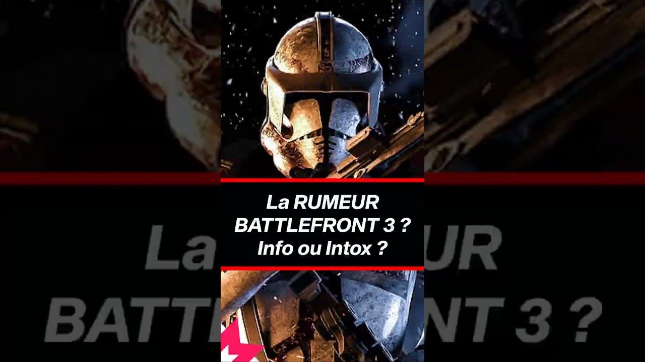 La RUMEUR BATTLEFRONT 3 Info ou Intox #battlefront2 #exomadara