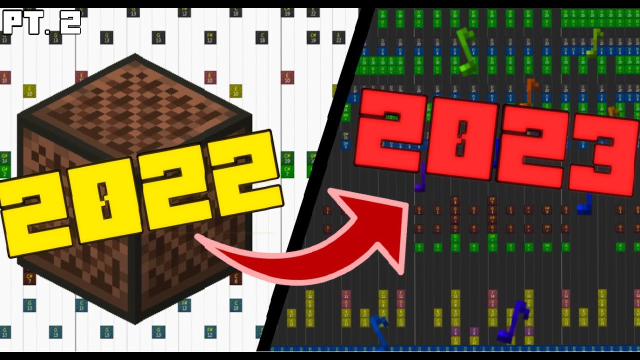 EVOLUTION of my MINECRAFT MUSIC; part 2