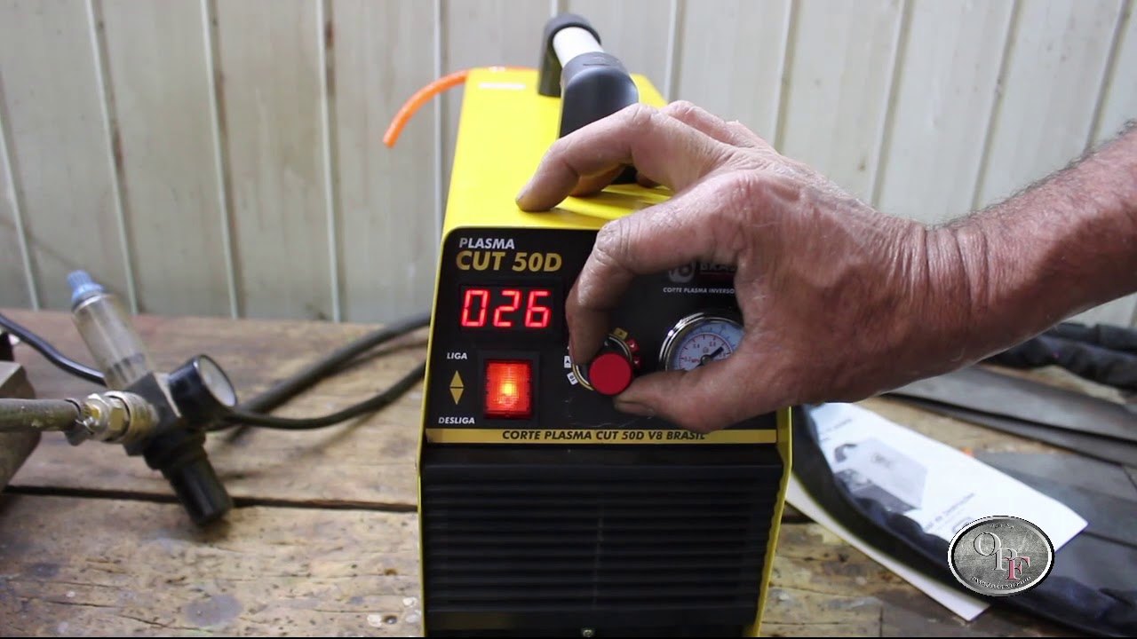 DICAS DO PAULÃO  -Teste com a Corte Plasma - CUT 50D   V8 brasil