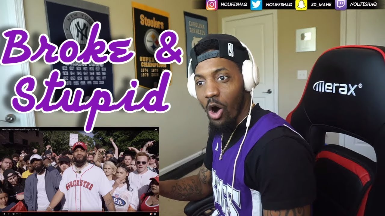 PROFESSOR REACTS to JOYNER LUCAS - Broke and Stupid (ADHD)