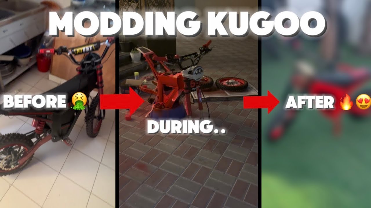 I modded my Kugoo Wish 01&hellip; (Tuttio Soleil 01)
