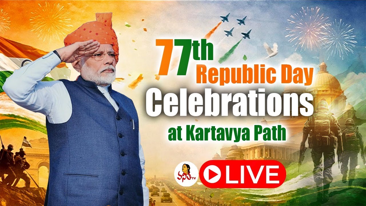 🔴 LIVE : Kartavya Path Republic Parade 2026 | PM Narendra Modi @VanithaTV