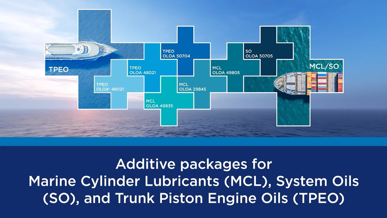 Chevron Oronite Marine and Large Engine Oil Lubricant Additives Overview