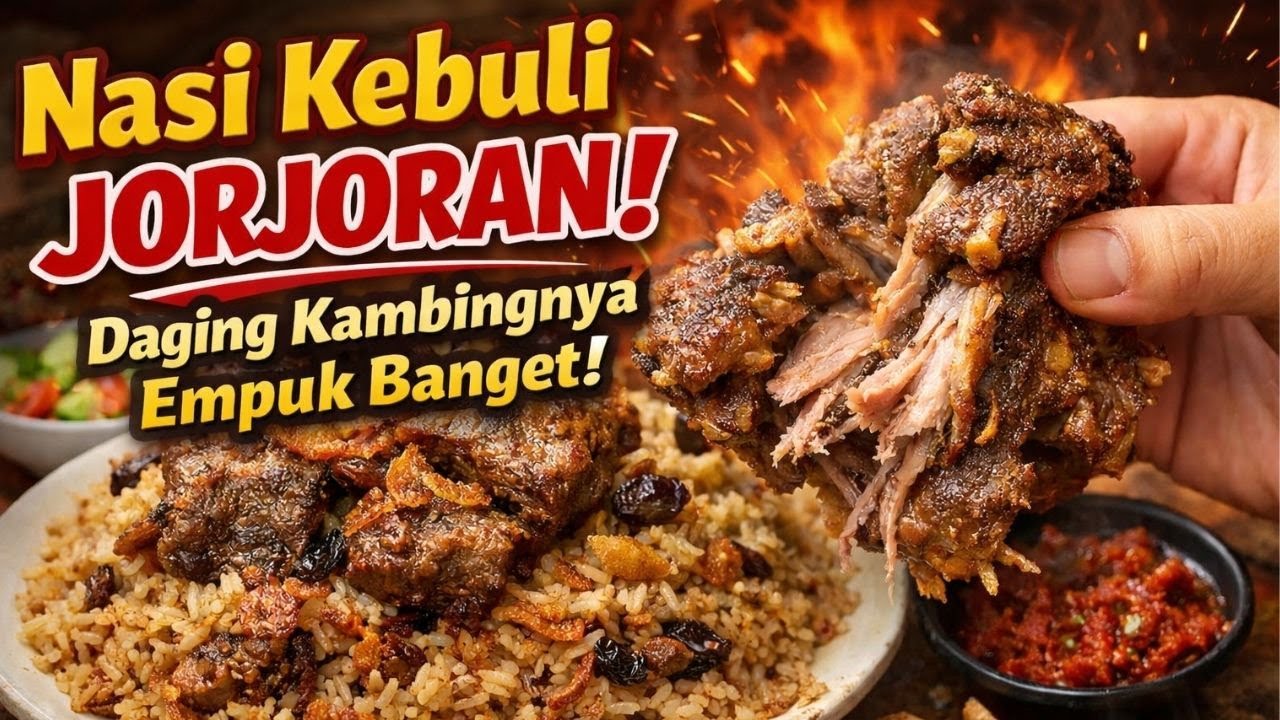 GILA! Nasi Kebuli Purwokerto Ini Daging Kambingnya Jorjoran & Empuk Banget || Kuliner Purwokerto