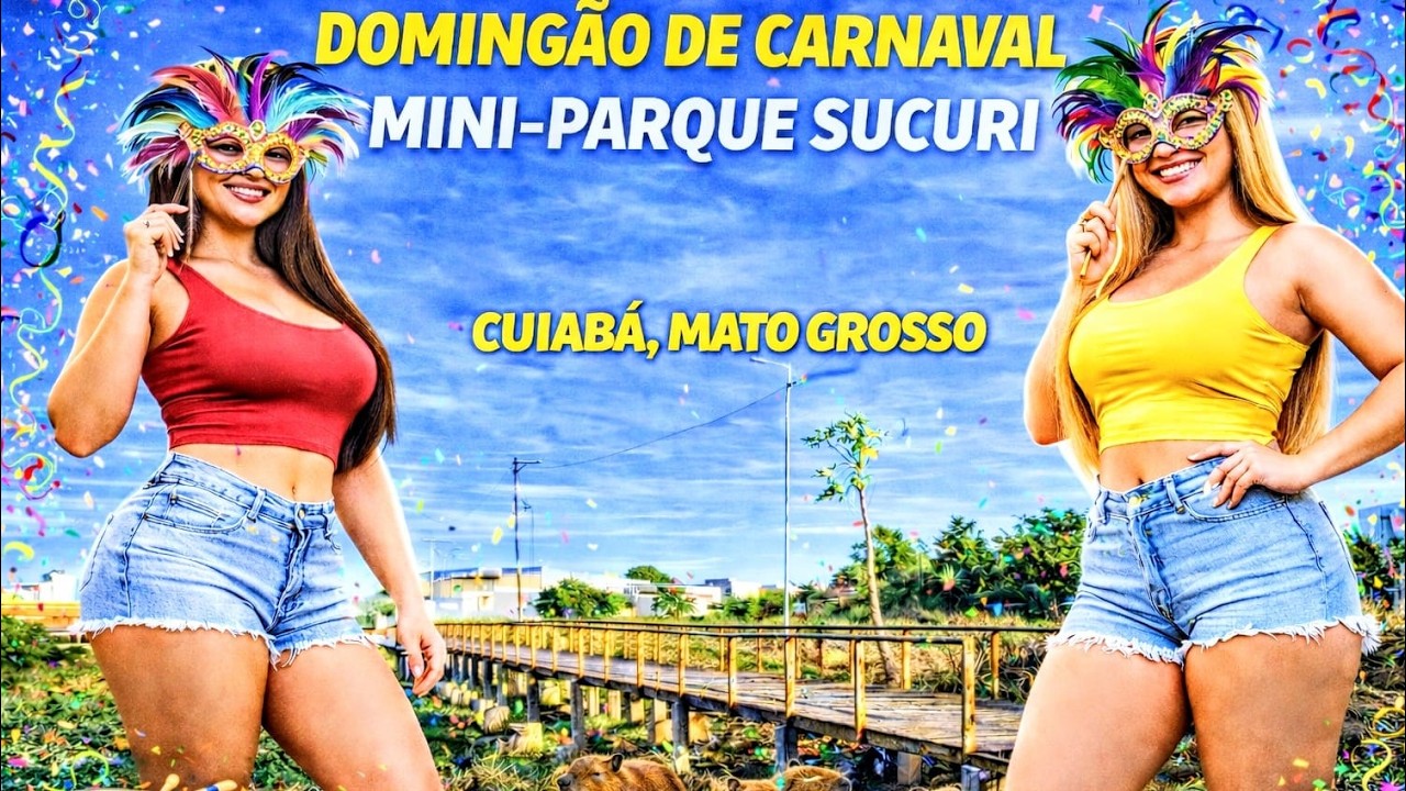 Obras Parque Sucuri de Cuiabá-MT! Domingão de Fé, família e força no campo 🇧🇷