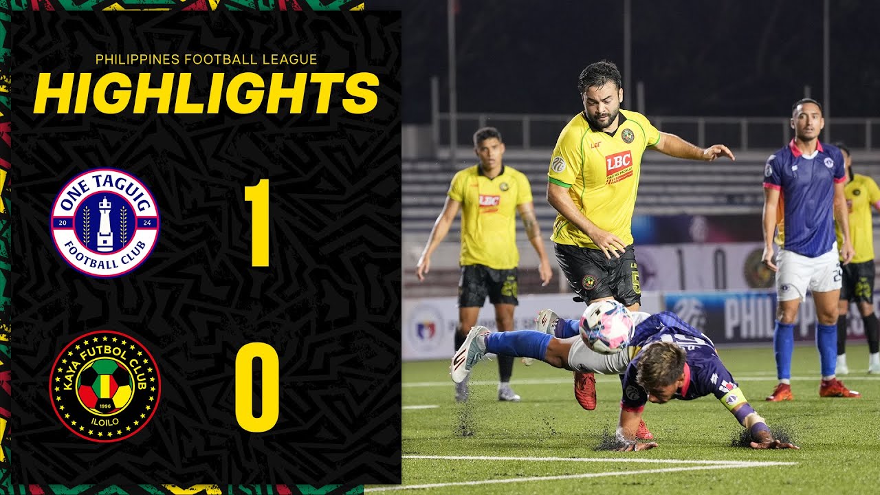 HIGHLIGHTS | One Taguig 1-0 Kaya Iloilo | PFL 2025/26