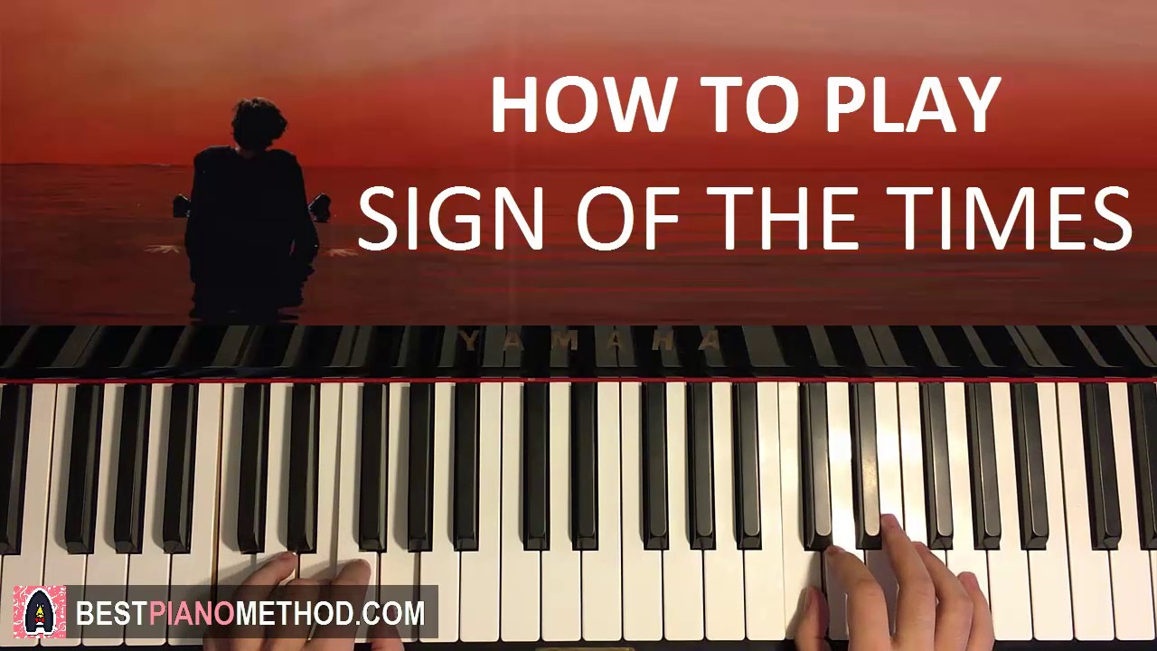 HOW TO PLAY - Harry Styles - Sign Of The Times (Piano Tutorial Lesson)