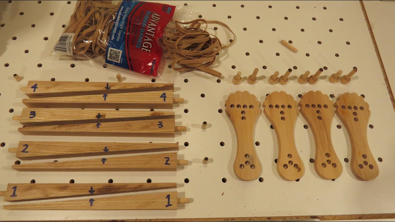 Wood and Rubber Band Clamps For my CNC Router