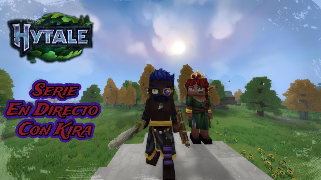 Hytale - Volvemos a nuestra vida de granjeros 🤠🤪😂 Serie Oscura junto a Kira 🙌🏽