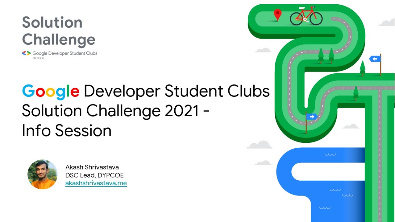 Google DSC Solution Challenge 2021 Info Session