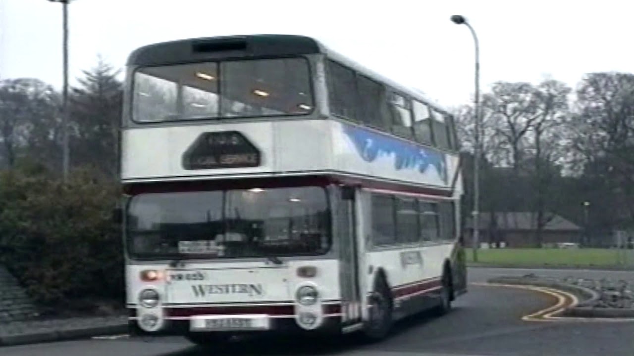 BUS SCENES FROM KILMARNOCK AYRSHIRE 1993 BY DAVE SPENCER OF PMP Pt1