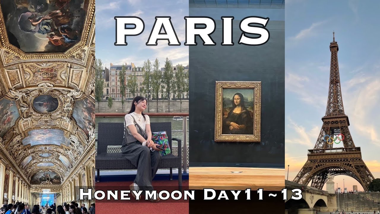Paris vlog |パリミュージアムパスで美術館巡り🇫🇷セーヌ川クルーズ🚢｜ショッピング🛍️