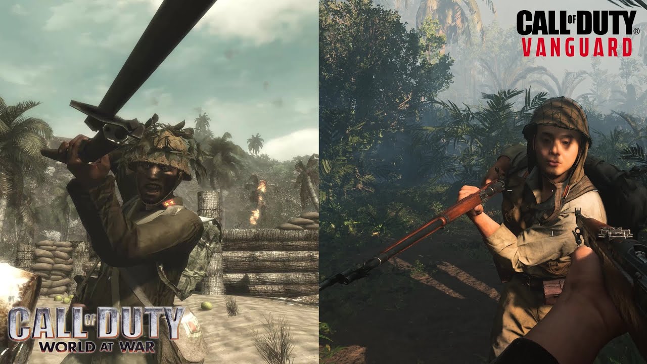 Call of Duty: Vanguard VS Call of Duty: World at War--  PACIFIC