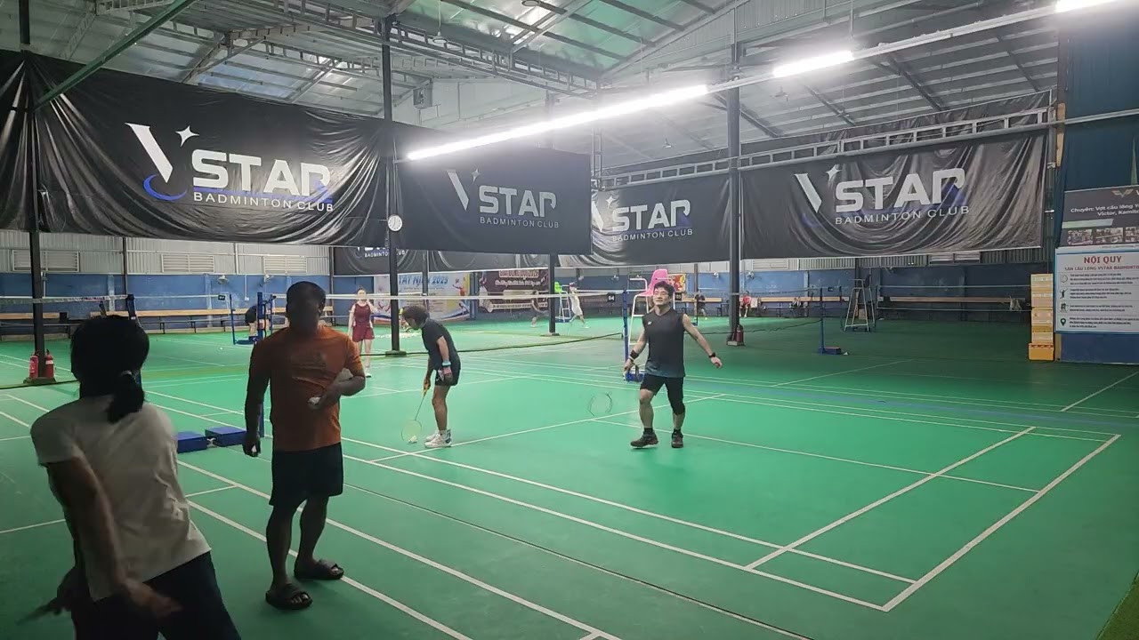 T30303 Mix #2 [CLVK ]🤾‍♂️ GUN / C Lý🏸 Tâm / An - HAPTHY Badminton - Sân Cầu lông Vstar