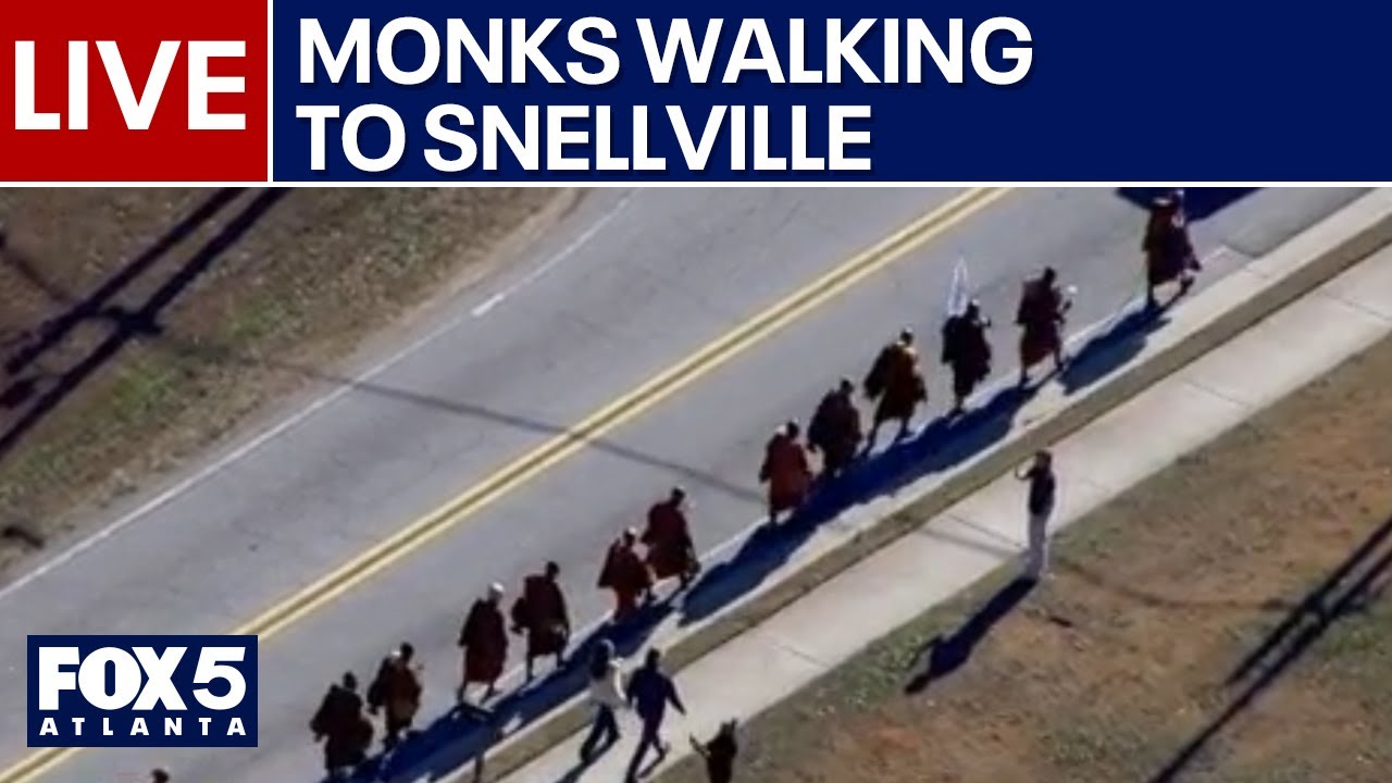 Walk for Peace monks headed to Snellville