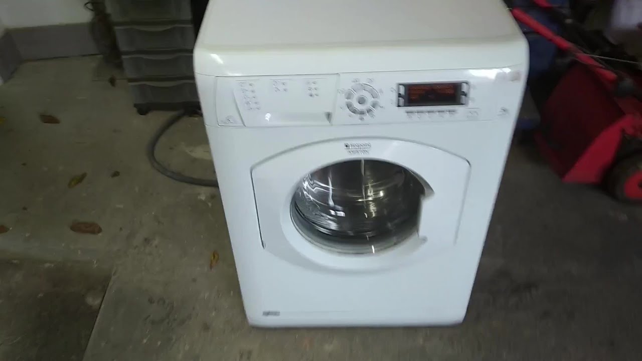 Historia pralki Hotpoint ARSD 129 wymiana łożysk Film z 2021 roku