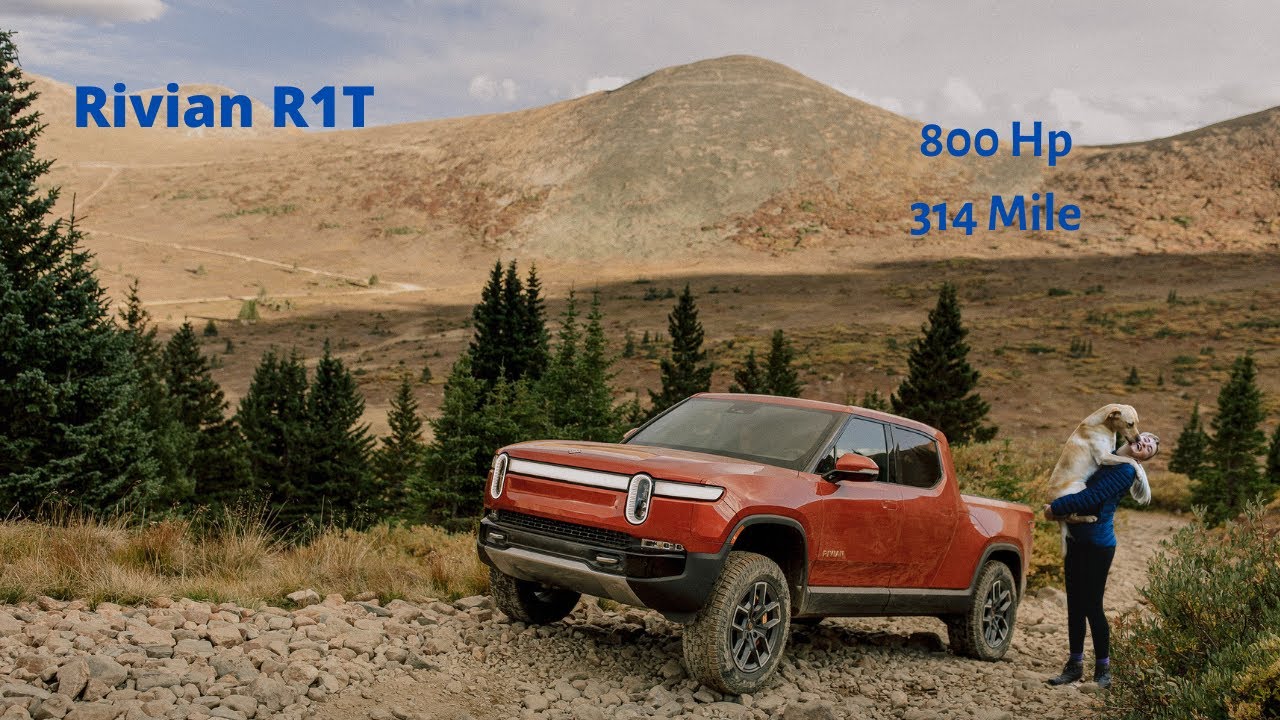 Rivian R1T EV Pickup Truck |800 Hp, 314 Mile Range | Full Review. Interior/Exterior and Driving.