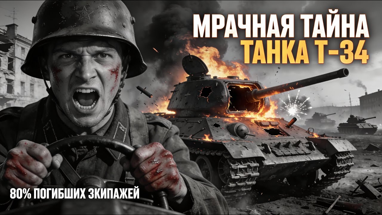 МРАЧНАЯ ТАЙНА ТАНКА Т 34