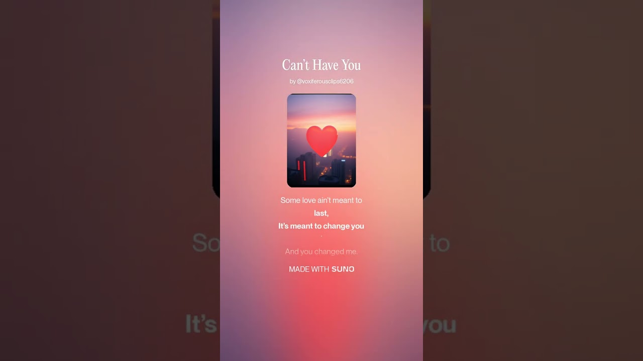 Can’t Have You