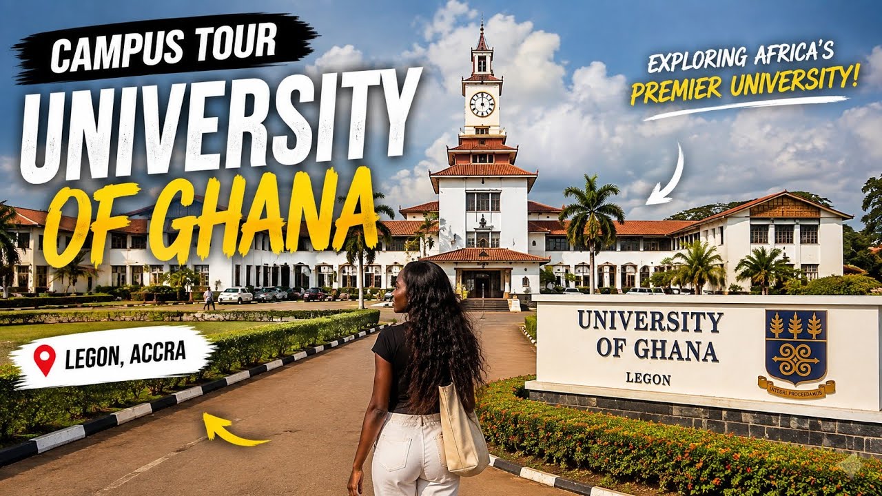 UNIVERSITY OF GHANA CAMPUS TOUR 2026 ||  BEST UNIVERSITY IN GHANA?
