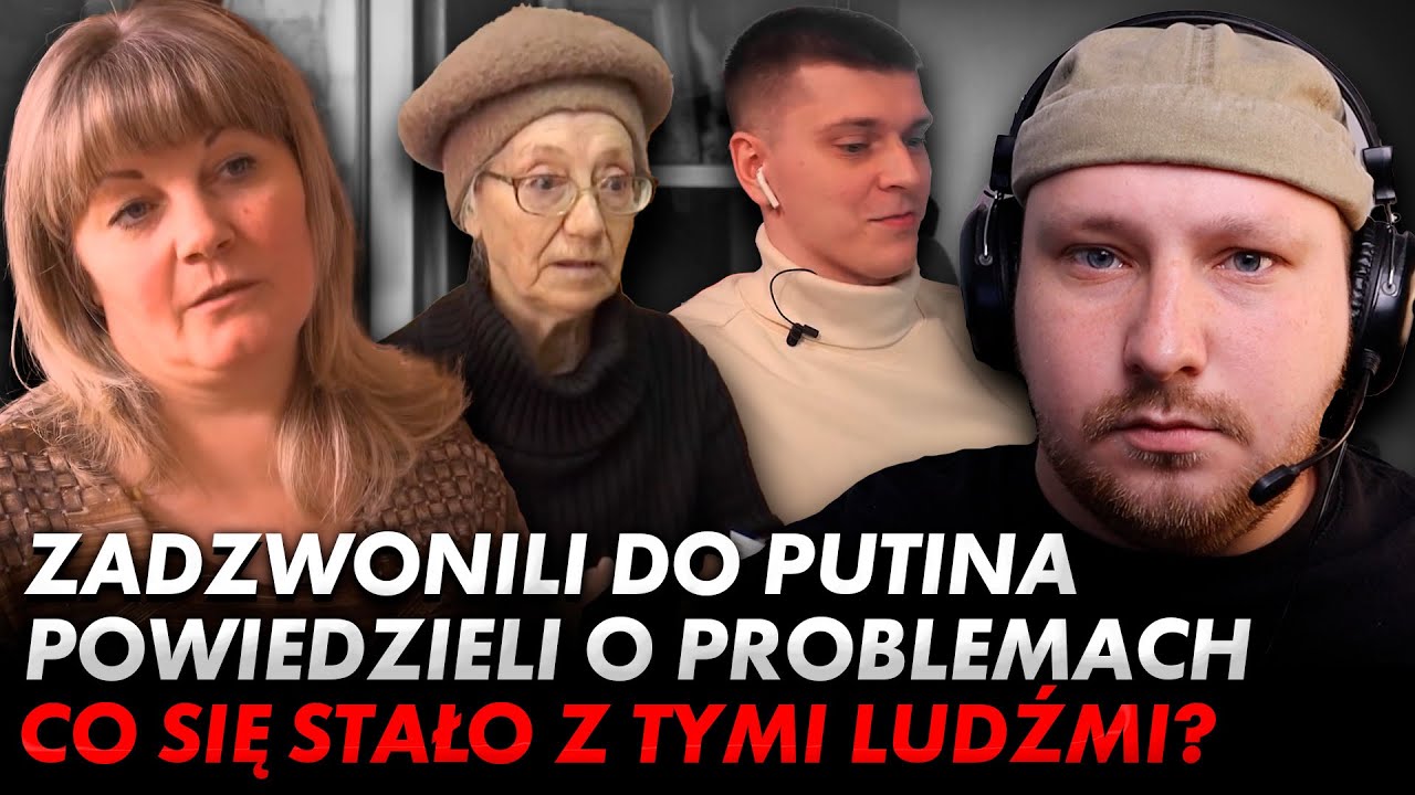 Ci Rosjanie zadzwonili do Putina i tak się stało.