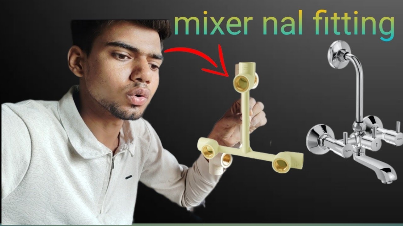 Wall mixer point set vlog जो मिक्सर लगाना सीखे 100% गारंटी के साथ 🧑‍🔧🔧 #youtube #iusubvlog 