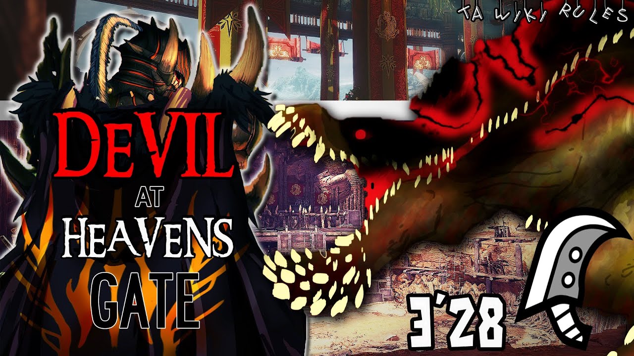 MHW: Iceborne PC - Savage Deviljho | Solo [3'28] Greatsword | TA