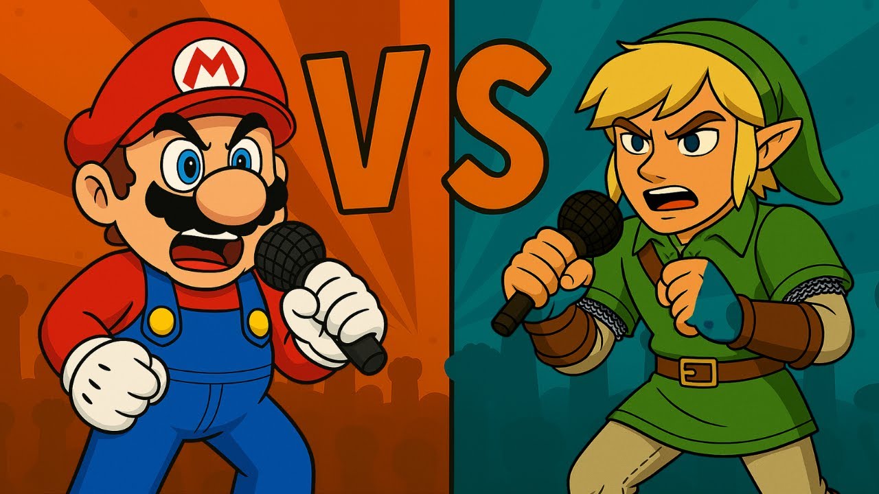 MARIO VS LINK