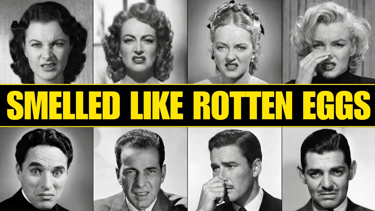 13 Most Disgusting Old Hollywood Stars - Smelled Like Rotten Eggs