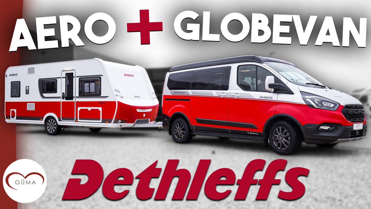 Gespann mit 9 Schlafplätzen für 90.000 EURO ❗💸 | Dethleffs Globevan Trail Two und Aero 490 QSK 🚨